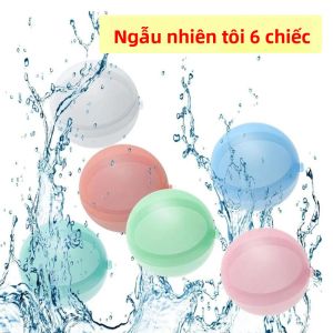 Bóng Nước Có Thể Tái Sử Dụng 1-60 Đếm Đồ Chơi Bể Bơi Bơm Hơi Cho Trẻ Em Và Người Lớn Trò Chơi Nước Cho Các Bữa Tiệc Bể Bơi Vui Vẻ Ngoài Trời