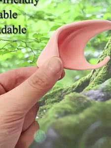 1/2/3/4pairs Cosplay Fairy Elf Ears Silicone Angel Elf Ears Anime Costume Vampire Elf Ears Decor School Themed Dance Party Props