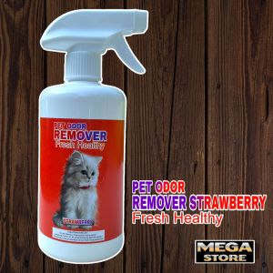 Spray Parfum AROMA STRAWBERRY Penghilang Bau Kotoran Hewan | Kotoran Kandang | KUCING | ANJING | KELINCI |DOGGY | MARMUT | KELINCI | SUPER GLIDER | Pilihan 100ML | 250ML | 500ML | Ramah Lingkungan | Wangi Tahan Lama