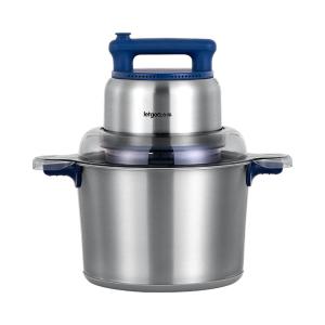 「China Plug」LETGOO | Powerful Electric Meat Grinder with Garlic and Meat Paste Function for Commercial Use