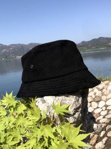 [Mens and Womens Neutral] OEM Export Daily Single Suede Cowhide Leather Bucket Hat Bucket Hat