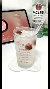 Pink Letter Glass Cup New High-beauty Inswind Heat-resistant Transparent Milk Coffee Cup Drinking Water Bottle Juice Cup