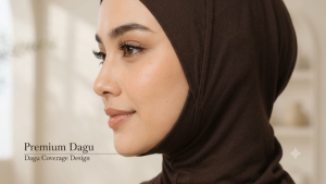 Inner Ninja Dagu by ONA’S GALLERY | Anak Tudung Ninja Berdagu | Fabrik 100% Cotton Viscose.