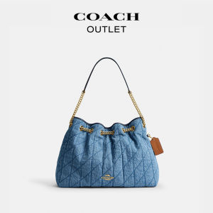 Coach | Quilted Evelyn Womens Shoulder Bag