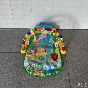 FH-M15-16 Baby Play Gym Mainan Anak Bayi Rattle & Piano Playmat Matras Kasur Bayi Musical