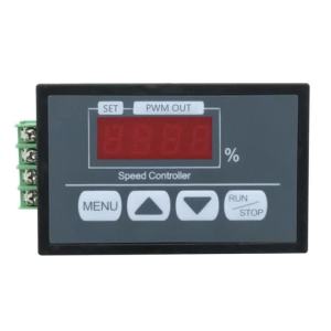 DC6-60V 30A PWM DC Motor Speed Controller Soft Start/Stop Controller Digital Percentage Tachometer Display