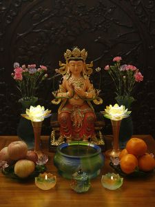 HENANSHENGZHONG | Seven Treasures Lustrous Offering Tray