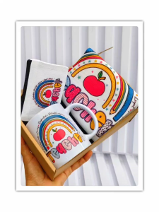 Appreciation Gift Set for TEACHERS complete with gift boxribbon and tag