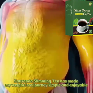 1 box (10 packs) Slim Green Coffee 100% Halal Slimming Coffee weight loss Coffee product for Promotes Fat Loss & Digestion 0 sugar 0 fat 0 cal 瘦身绿咖啡 100% 清真减肥咖啡,促进脂肪燃烧和消化,0糖0脂肪0卡路里