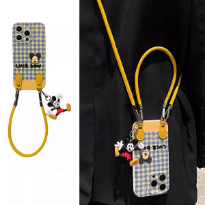 Leiland Blue Plaid Silicone Phone Case for Huawei Pura80pro P70ultra P60art Mate70 Mate60 Series Womens Fashion Protective Cover