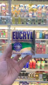Bột Tẩy Trắng Răng Bạc Hà Eucryl Từ Anh Quốc 50g An Toàn Và Bảo Vệ Răng Miệng