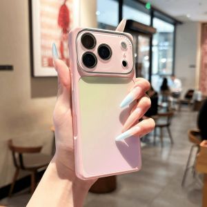 ZHOUJIANG | Aesthetic Ins-style Squared Gradient Matte Anti-drop Case