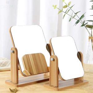 กระจกแต่งหน้า: ตระจกแต่งหน้า กระจกไม้มินิอล สไตล์เกาหลี