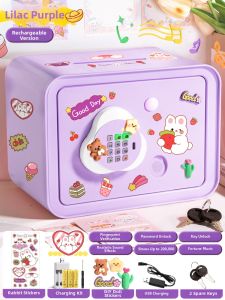 BEI JESS | Biometric Lock Piggy Bank for Kids Birthday Gift