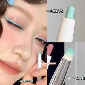 Mint Soda! Green Double-Headed Eyeliner Color Durable Waterproof and Sweatproof Not Smudge Beginner Novice Party