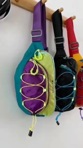Hiking Waterproof Lightweight Crossbody Bag Convenient Waist Pack Simple Chest Bag Large Capacity Single Shoulder Sling Bag