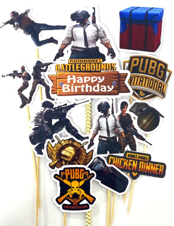 PUBG Topper Cake | Lazada