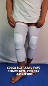 Pelindung Lutut Olahraga Basketball Volly Futsal Multifungsi Kneepad Legsleeve Kneepad