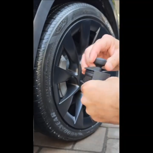 Car Tire Polishing Brush Ultra Fine Fiber Wheel Shine Applicator ABS Handle 轮胎刷 Ready Stock