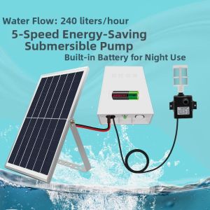 ZHUOLESHI | Bơm Nước Oxy Hóa Lưu Lượng Lớn Sử Dụng Năng Lượng Mặt Trời