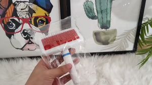 【READY STOCK】Pet Comb Stainless Steel Needle Comb Cat Dog Grooming Brush Tool Sikat Bulu Kucing Anjing 宠物小白梳