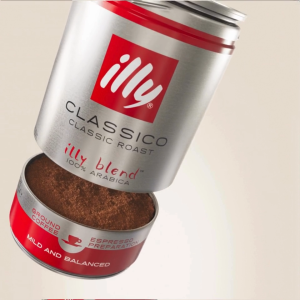 [Buy 4 Free 1] illy Ground Coffee Espresso 250g - Classico Medium Roast | Intenso Dark Roast {100% Pure Arabica}