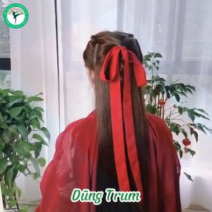 Dây buộc tóc cổ trang dài 1m6 dây cột tóc cổ trang các màu