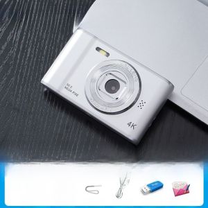 High Definition 4K Digital Camera Mini High Pixel Small Student Party Entry Level Card Camera Portable Travel Simulation Toy
