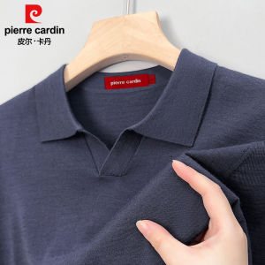 Pierre Cardin | Pure Color Short Sleeve Knit Sweater