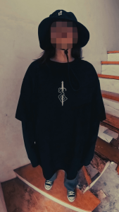 DGRAVE CREATIONS EXITIUM BLACK T-SHIRT