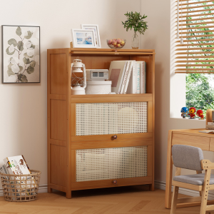 Bookshelf Bookcase With Door Dustproof Cabinet Multi-Layer Simple Bookcase With Door Display Cabinet Multipurpose Rack Childrens Bookcase Locker