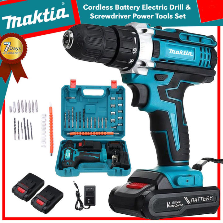 Maktia Original Cordless Drill Heavy Duty 68V Japan Original ...