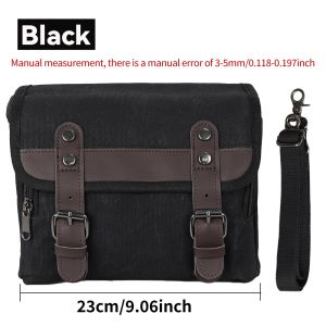 For GS 1250 Harley Motorcycle Vintage Bag Tank bag Retro Pack Bag Motorbike Riding Bag Side Bag Waterproof Oil Wax Canvas