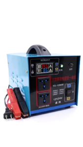 Bộ Sạc Kiêm Inverter 12V/24V lên 220V 1200W - Bộ Kích Điện Dùng Xe Ô Tô Dự Phòng