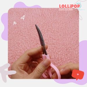 กรรไกรปลายงอน 12 x 5.7 cm กรรไกรปลายโค้ง กรรไกรปลายงอน