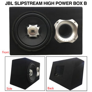 CPA SUB Bass 275W RMS 1100W Peak Amplified 12" Ported Subwoofer Sub Box Built In Amplifier Slipstream High Power (7350)