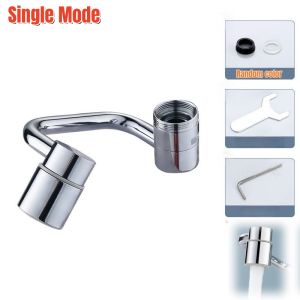 1080° Swivel Faucet ExtenderU Shaped Alloy Sink Aerator 2 Mode Splash Water Filter ExtensionKitchen Bathroom Spray Attachment