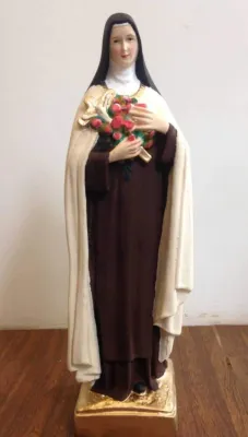 St. Therese of Lisieux Catholic Devotional Statue for Home or Office