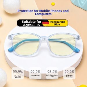 SQR | Anti Blue Light Radiation And Eye Fatigue Protection Glasses For Children