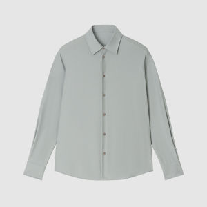 ICICLE | Silk and Cotton Jacquard Knit Mens Shirt