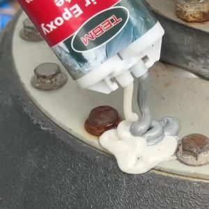 High Strength Metal Repair Glue Waterproof AB Epoxy for Metal Plastic Wood Fast Curing Drillable sandable & paintable Adhesive