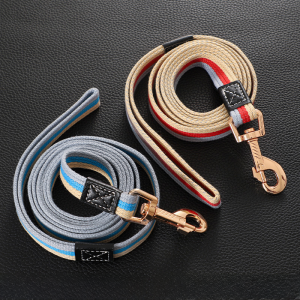 Long Pet Hand Holding Rope Canvas Dog Rope Dog Walking Chain Dog Training Golden Retriever Labrador Neutral Large Medium and Small