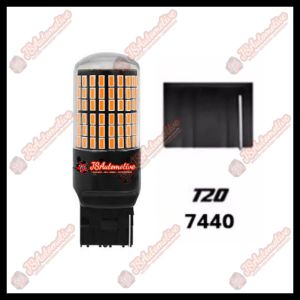 SATUAN Lampu LED Sein/Mundur Sen "DAJJAL" 144mata Tipe Soket T20 7440 WY21W / 1156 BA15S P21W / BAU15S PY21W - CEK FOTO dan DESKRIPSI