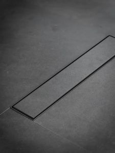 Xinkunlong K8225A/B-40 Grey Invisible Floor Drain Rectangle Bathroom Bathroom Anti-Odor 304 Stainless Steel Shower Rectangular Lengthen 40cm