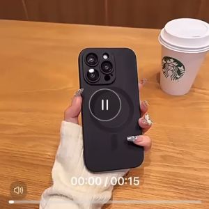 CASE MAGNETIC ULTRATHIN TPU MATTE FOR IPHONE 15 15PRO 15PROMAX 14 14PRO 14PROMAX 13 13PRO 13PROMAX - iPon Case iP-006