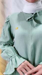 DRESS BABY CRUSH WANITA TERBARU KEKINIAN BUSUI 2023 - Gamis Lunita Dress Baby Crush