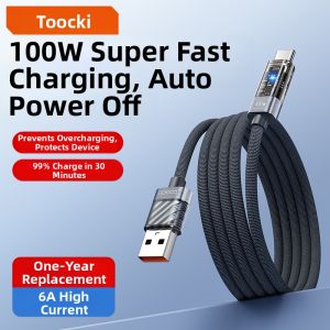 Toocki | Auto Power Off 100W Fast Charging Data Cable