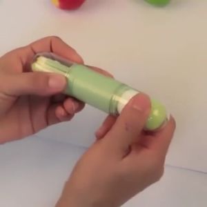 Kuas Make Up Set Make Up Brush Portable Kosmetik Brush Travel Kuas Make Up 4in1 Kuas Kapsul Make Up Set 4pc PST