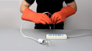 12KV High Voltage Electrical Insulating GlovesElectrician Safety Prevention Gloves Insulated Gloves