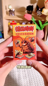Cockroach Poker - Fun Casual Game for Parties - Board Game with Insect Theme - Combination Table Game 桌游卡牌德国小强蟑螂休闲聚会游戏卡牌聚会团建创意昆虫游戏卡牌